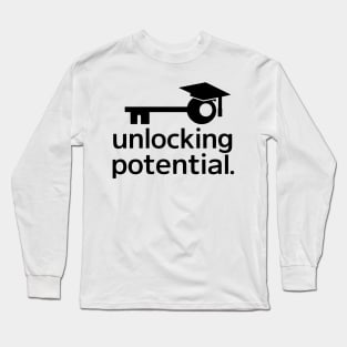 Unlocking Potential, Graduation gift Long Sleeve T-Shirt